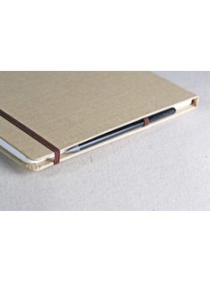 Clairefontaine Goldline rajztömb,   utazáshoz, vászon borító, gumipánt 180 g/m2 32 ív A4