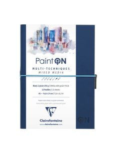 PaintON tömb, varrott, enyhén szemcsés fehér papír, vegyes technikákhoz 250 g/m2 32 ív 14,8 x 21 A5