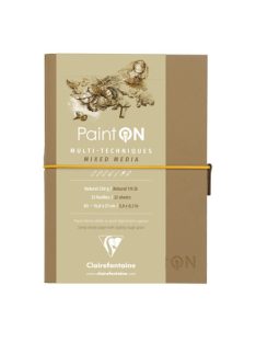 PaintON tömb, varrott, natúr papír, vegyes technikákhoz 250 g/m2 32 ív 14,8 x 21 A5