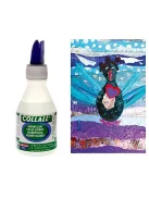 Hobbyragasztó, vízbázisú, mosható, 100ml - COLLALL