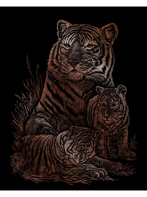 Kreatív hobby - Tigrisek