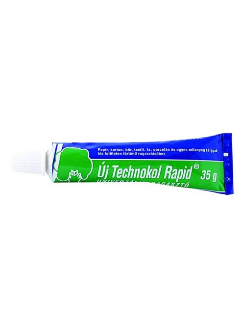 Ragasztó, folyékony, 35 g, TECHNOKOL "Rapid", zöld