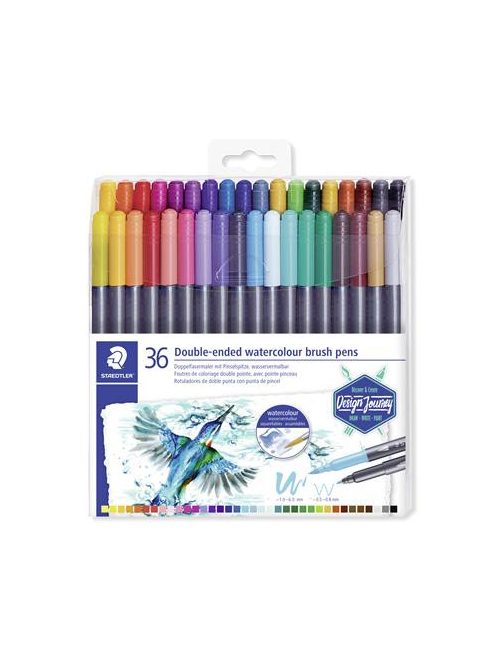 Ecsetirón készlet, 0,5-0,8/1,0-6,0 mm, kétvégű,...