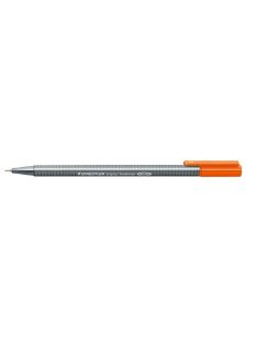 Tűfilc, 0,3 mm, STAEDTLER "Triplus 334", naranc...
