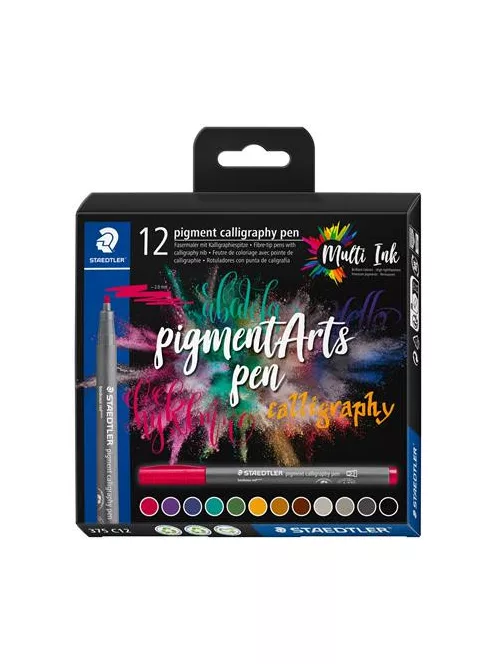 Kalligrafikus filctoll készlet, 2 mm, STAEDTLER...