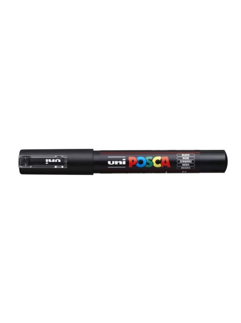 Posca filc, 0,7-1,0 mm, UNI Posca PC-1M - Fekete 24