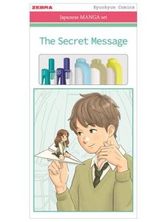 Írószer készlet, ZEBRA "Manga Set, The secret m...