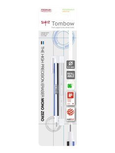   Tombow Mono Zero precíziós radír kör alakú töltettel + utántöltő