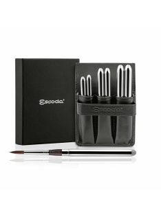   Ecset - Escoda 1242 Versatil 6 Set - szintetikus ecset szett, utazó készlet, összecsukható