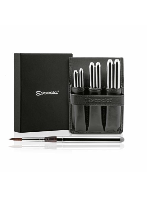Ecset - Escoda 1242 Versatil 6 Set - szintetikus ecset szett, utazó készlet, összecsukható