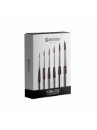 Ecset - Escoda 1242 Versatil 6 Set - szintetikus ecset szett, utazó készlet, összecsukható