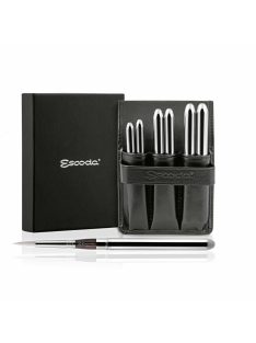   Ecset - Escoda 1243 Perla 6 Set - szintetikus ecset szett, utazó készlet, összecsukható