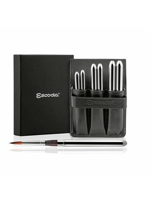 Ecset - Escoda 1244 Prado 6 Set - szintetikus ecset szett, utazó készlet, összecsukható