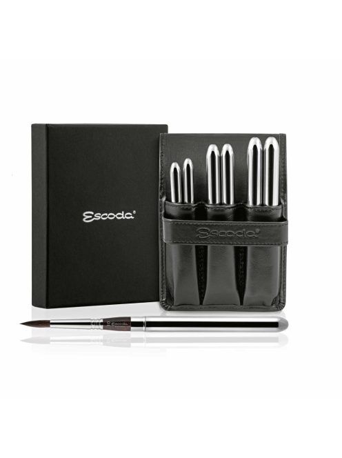Ecset - Escoda 1245 Ultimo 6 Set - szintetikus ecset szett, utazó készlet, összecsukható