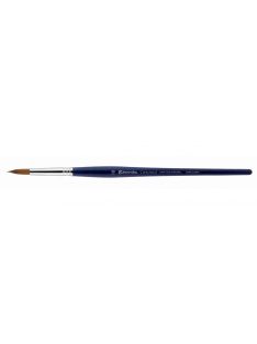   Ecset - Escoda Chronos - szintetikus és természetes szőrű ecset, rövidnyelű, kerek, hegyes - 12-es méret