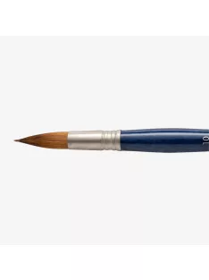   Ecset - Escoda Chronos - szintetikus és természetes szőrű ecset, rövidnyelű, kerek - 12-es méret