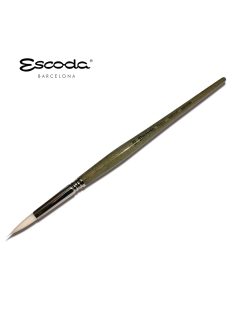   Ecset - Escoda Perla - szintetikus ecset, rövidnyelű, kerek, hegyes - 10-es méret