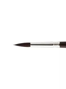   Ecset - Escoda Ultimo - szintetikus ecset, rövidnyelű, kerek, hegyes ecset - 6-os méret