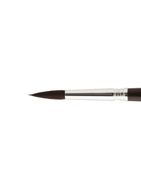 Ecset - Escoda Ultimo - szintetikus ecset, rövidnyelű, kerek, hegyes ecset - 8-as méret