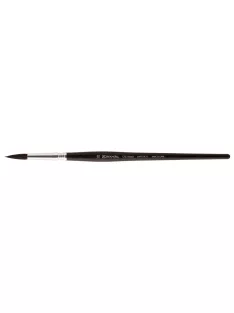   Ecset - Escoda Ultimo - szintetikus ecset, rövidnyelű, kerek, hegyes ecset - 6-os méret