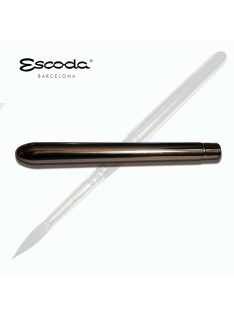   Ecset - Escoda Ultimo Travel - szintetikus ecset, rövidnyelű, kerek, hegyes ecset, összecsukható nyéllel - 12-es méret