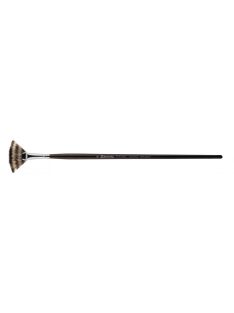   Ecset - Escoda Vintage legyezőecset - szintetikus szőrű legyező ecset, hosszúnyelű - 2-es méret