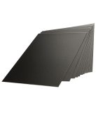 Karcfólia csomag, üres, fekete - ESSDEE 10 Black Scraperboard 152x101mm