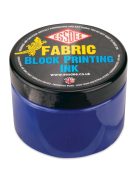 Linofesték textilre, prémium minőségű - ESSDEE Fabric Printing Ink Blue 150ml - Kék