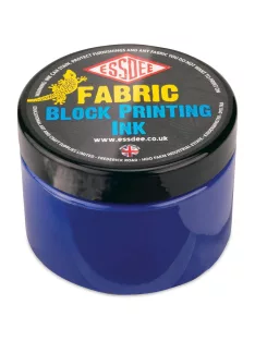  Linofesték textilre, prémium minőségű - ESSDEE Fabric Printing Ink Blue 150ml - Kék