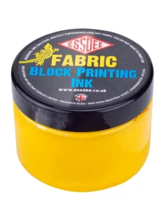   Linofesték textilre, prémium minőségű - ESSDEE Fabric Printing Ink Yellow 150ml - Sárga
