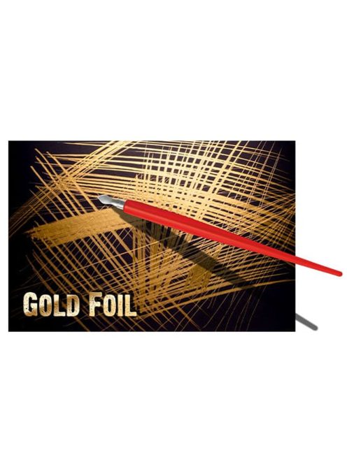 Karcfólia csomag, üres, arany - ESSDEE 10 Goldfoil 229x152mm