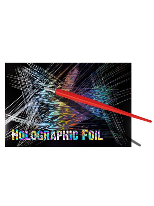 Karcfólia csomag, üres, holografikus - ESSDEE 10 Holographic Foil 152x101mm
