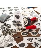 Művészlinókészlet - ESSDEE Lino Cutter and Stamp Carving Kit - 10 késsel és 5 körlinóval