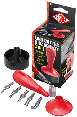 Essdee Lino Cutter and Safety Hand Guard Set