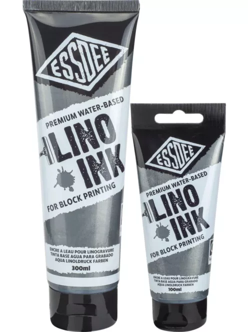 Linófesték, prémium minőségű - 300ml, Metál Ezüst