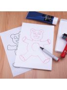 Művészlinókészlet gyerekeknek - ESSDEE Block Printing Kit for Kids - Nyomdakészítéshez