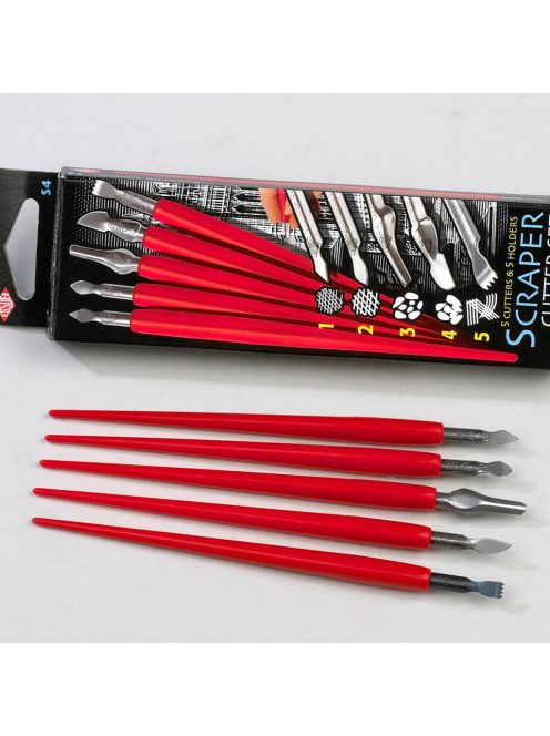 ESSDEE karctoll, karc szerszám készlet - 5 db-os