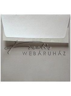   16x16 cm Galaxis SubGold - Metálfényű négyzetes boríték csomag - 10 db / csomag