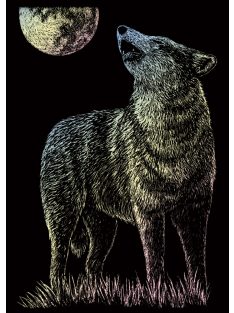 Kreatív hobby - Holografikus - Farkas