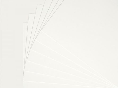 Múzeum karton KLUG, savmentes ívben, 100% cellulóz, famentes - 365 g/m2, 0,5 mm vastag, 80 x 100 cm - Természetes fehér
