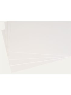   Paszpartu karton KLUG, savmentes - 1130 g/m2, 1,5 mm vastag, 100 x 140 cm - Fehér