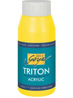 KREUL SOLO GOYA Triton Acrylic 750 ml - Világossárga