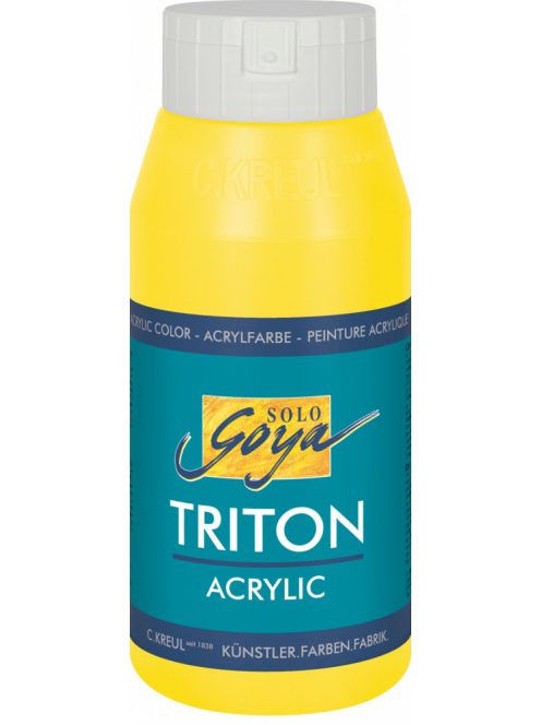 KREUL SOLO GOYA Triton Acrylic 750 ml - Világossárga