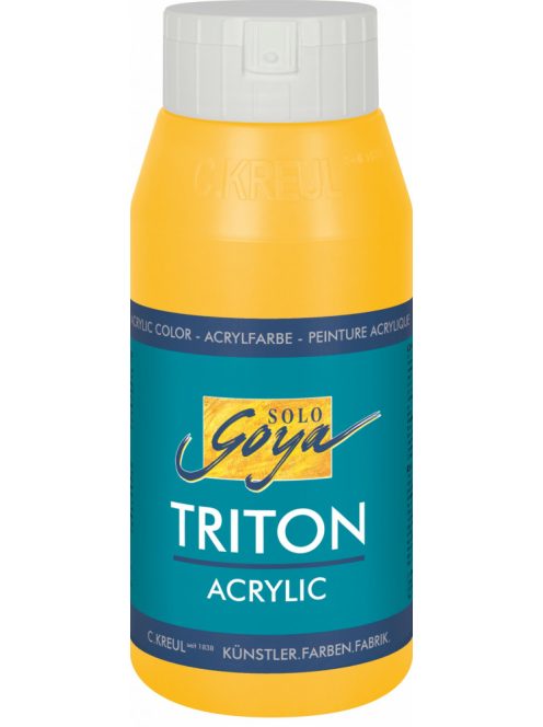 KREUL SOLO GOYA Triton Acrylic 750 ml - Kukoricasárga