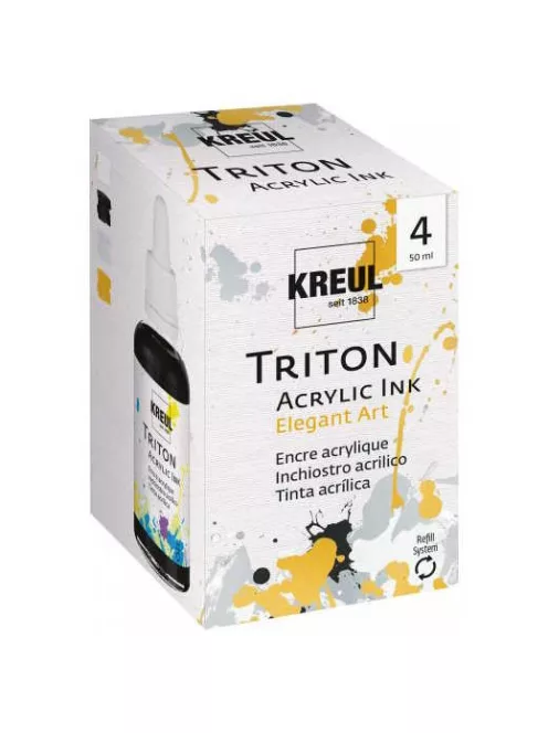 KREUL Triton akril tintakészlet 4x50ml