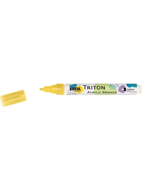 KREUL Triton Akril Filctoll közepes heggyel (2-4 mm) - Kurkuma