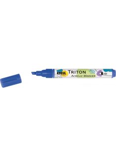   KREUL Triton Akril Filctoll Vágott heggyel (1-4 mm) - Ultramarin kék