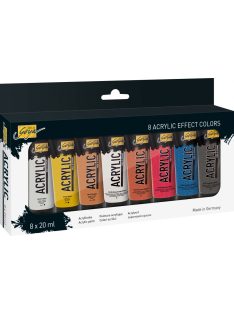 KREUL SOLO GOYA Effect Akrilfesték készlet  - 8 x 20 ml