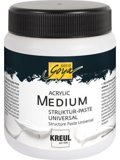   KREUL SOLO GOYA Medium Akrilhoz, tubusos, 250 ml - Struktúrapaszta, Univerzális