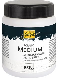   KREUL SOLO GOYA Medium Akrilhoz, tubusos, 250 ml - Struktúrapaszta, Antik hatású